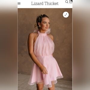 NWT Lizard Thicket bow dress